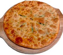 Хачапури с сыром и шпинатом