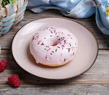 Пончик Розовый