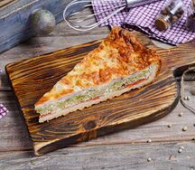 Киш лорен с рыбой