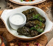 Долма из свинины и говядины