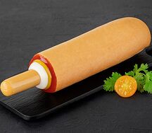 Французский хот-дог с Куриной колбаской гриль