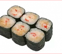 Ролл спайси с крабом 6 шт