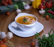 Гороховый суп с беконом