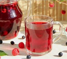 Малиновый компот