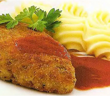 Рыбная котлета