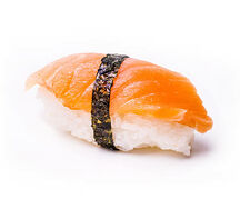 Суши с лососем