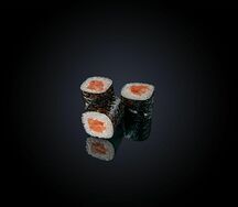 Мини-ролл с лососем