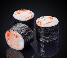 Мини-ролл с гребешком