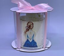Мини торт для девочки