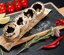 Шампиньоны гриль