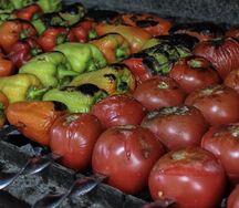 Овощи на мангале