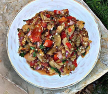 Аджапсандали с курицей 