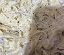 Феттуччине с грибами 