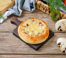 Жюльен с курицей и грибами