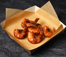 Тигровые креветки в соевом соусе