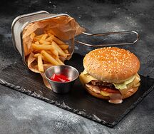 Бургер с говядиной