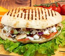 Шаурма с сыром в пите