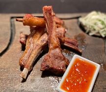 Шашлык из бараньей корейки