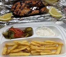 Обед с рыбой