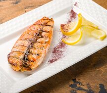 Сёмга на мангале