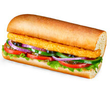 Сэндвич Мега Чикен (Куриный Шницель)