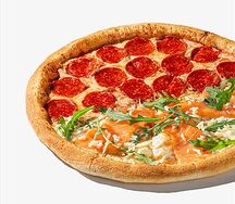 Пицца из половинок