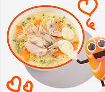 Куриный супчик с лапшой