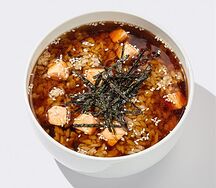 Суп с лососем