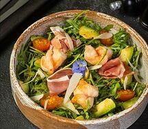 Креветки Парма Руккола