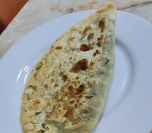 Кутаб с зеленью