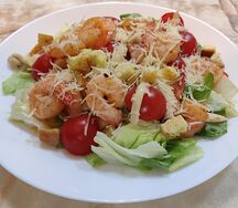 Цезарь с креветками