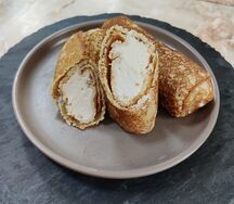 Блины с творогом