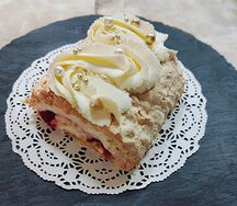 Меренговый рулет