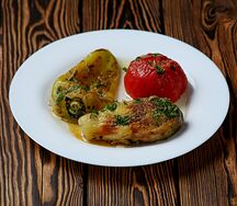 Овощи на мангале