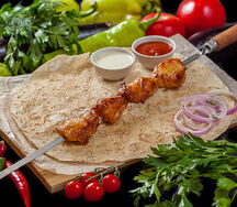 Шашлык из куриного филе