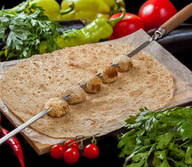 Шампиньоны на мангале