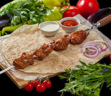 Шашлык из cвинoй шеи