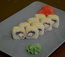 Ролл Осака с креветкой