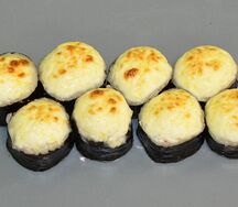 Запеченный с курицей