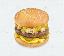 Бургер Камамбер с апельсиновым чатни