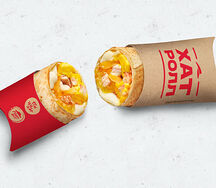 Хат ролл Курица-Омлет с апельсиновым чатни