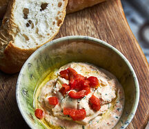 Фирменный хумус Хлеб Насущный