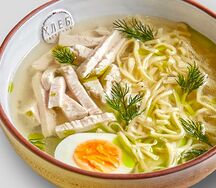 Куриный суп-лапша