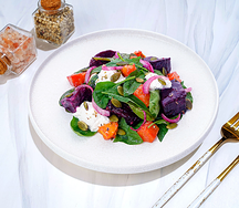 Салат со свеклой, тыквой и сыром