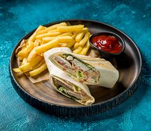 Цезарь ролл с куриной грудкой