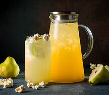 Лимонад Груша-попкорн