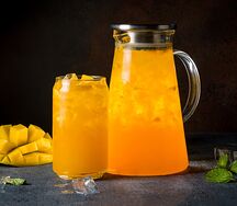 Лимонад ананас-манго-маракуйя