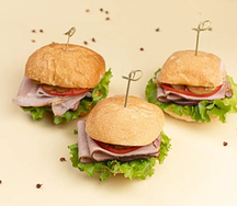 Набор бургеров мини с окороком