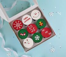 Новогодний сет трайфлов 9шт