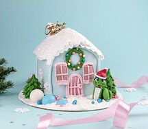 Торт Заснеженный дом